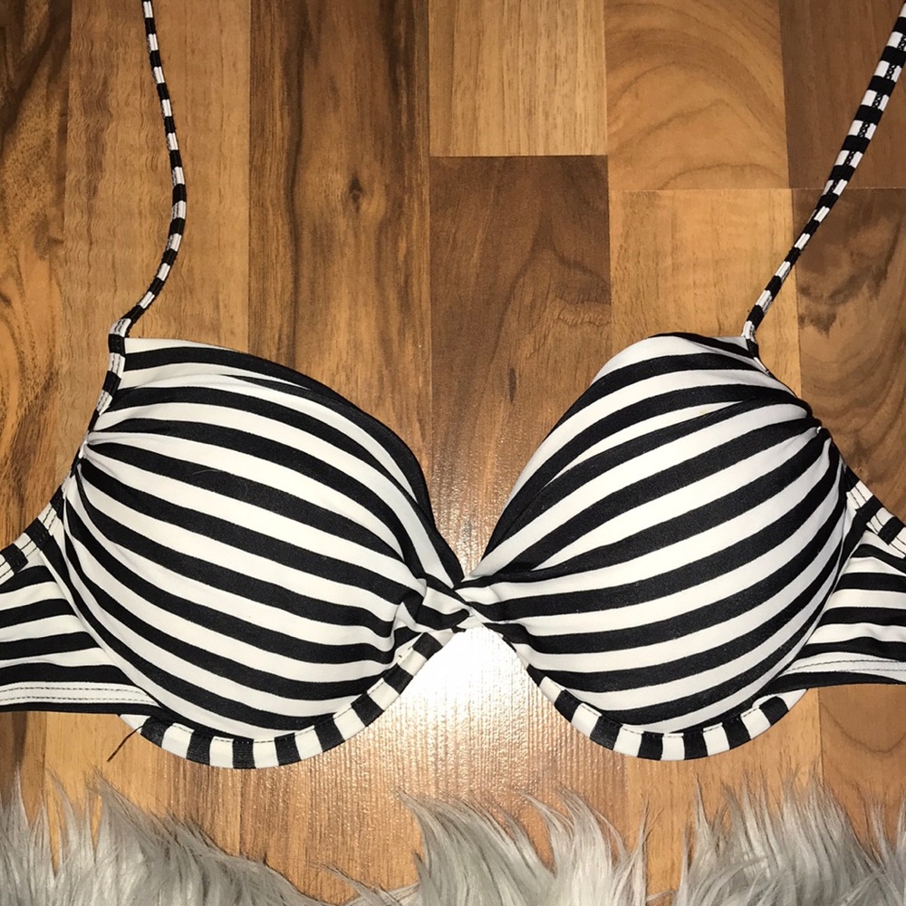 Striped Bikini Top